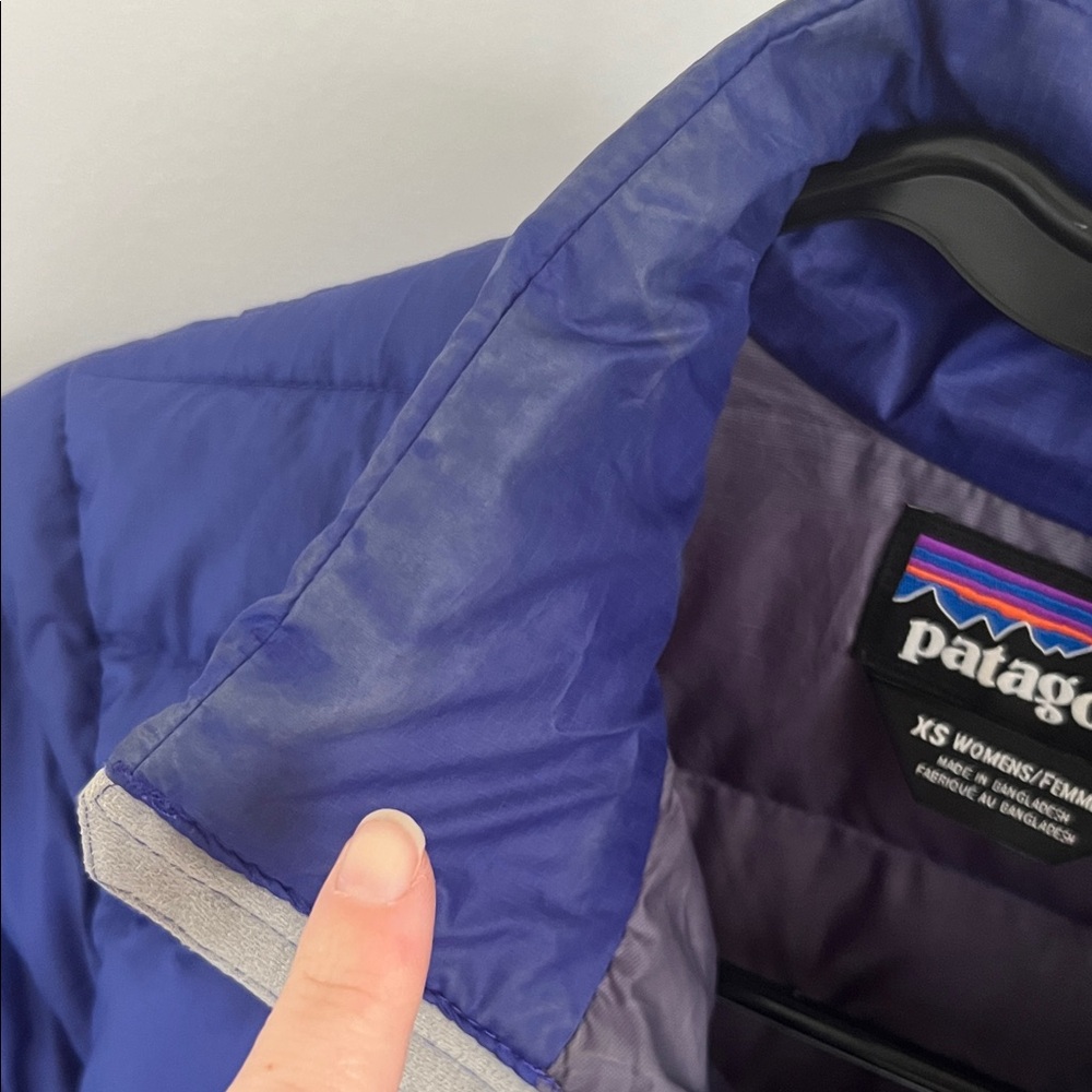 Patagonia Royal Blue Quilted Jacket - Picture 4 of 5